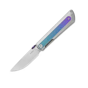 Kizer Quoll S45VN Titanium & Crystallized Titanium Ki3733A2