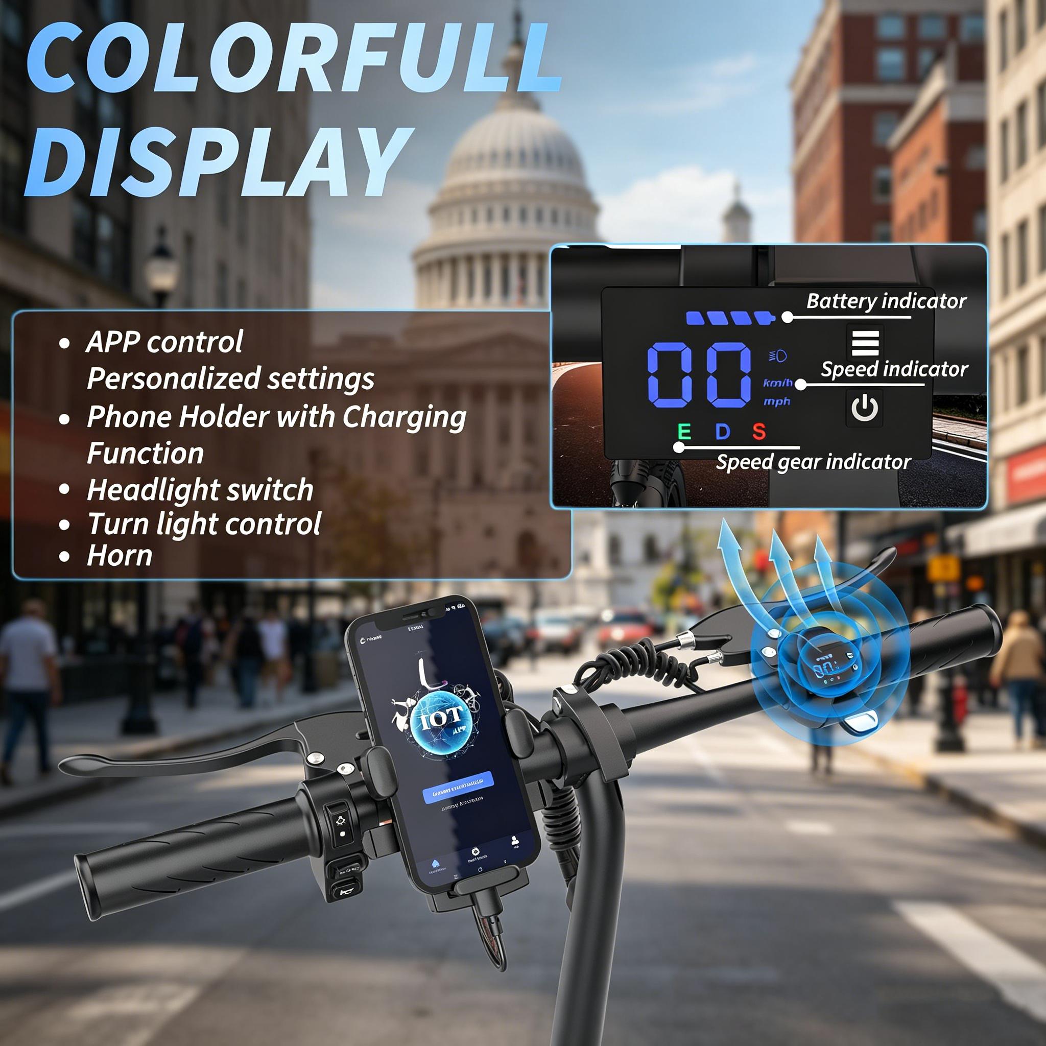 US 14" Foldable Electric Bike for Adults | 750W Peak Motor, 22 MPH Speed | 48V 10.4Ah/15.6Ah Battery, Electric Scooter| with Dual-Seat and Multi-Shock Absorption & Smart APP | With Phone Holder | UL2849 Certified Motor | Nice for Gift & Daily Commutes US 14" Foldable Electric Bike for Adults | 750W Peak Motor, 22 MPH Speed | 48V 10.4Ah/15.6Ah Battery, Electric Scooter| with Dual-Seat and Multi-Shock Absorption & Smart APP | With Phone Holder | UL2849 Certified Motor | Nice for Gift & Daily Commutes