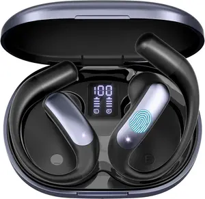 AI Translation Earbuds Real Time, OWS 3-in-1 Language Translator Earbuds with 144 Languages & Accents, Wireless Bluetooth HD Sound Headphones Translation Device for Travel Business Learning