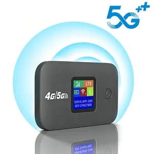 5G/4G LTE WiFi Mobile Hotspot,150Mbps High Speed,Connect Up to10+ Devices,Pocket Mobile Router for Home/Business/RV/Cruise,Hotspot Device