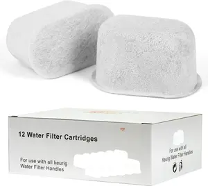 Filter Replacement, 12 Pack  Compatible Water Filter Cartridges by  for  2.0 and 1.0 Coffee Makers