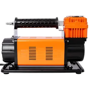 SAVEYOUR Premium 12V Heavy-Duty Air Compressor, 150 PSI Max Tire Inflator with Real-Time Pressure Gauge, Fast-Inflation Portable Emergency Pump for Car, SUV Vehicles