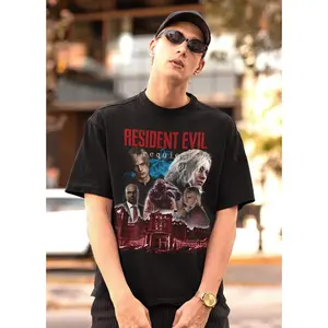 Resident Evil Requiem Shirt - Leon Kennedy T-Shirt, Horror Game Tee