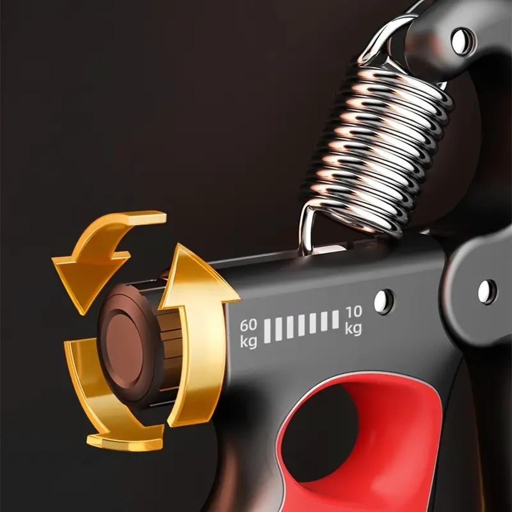 Adjustable Hand Grip Strength Trainer 5–100kg with Mechanical Counter, Forearm Grip Strengthener, Hand Exerciser for Home Gym Workout