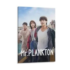 Mr. Plankton Poster Canvas Wall Art For Room Aesthetic And Decor (1) Canvas Poster Bedroom Decor Sports Landscape Office Room Decor Gift Frames Ornaments Artistic Decoration