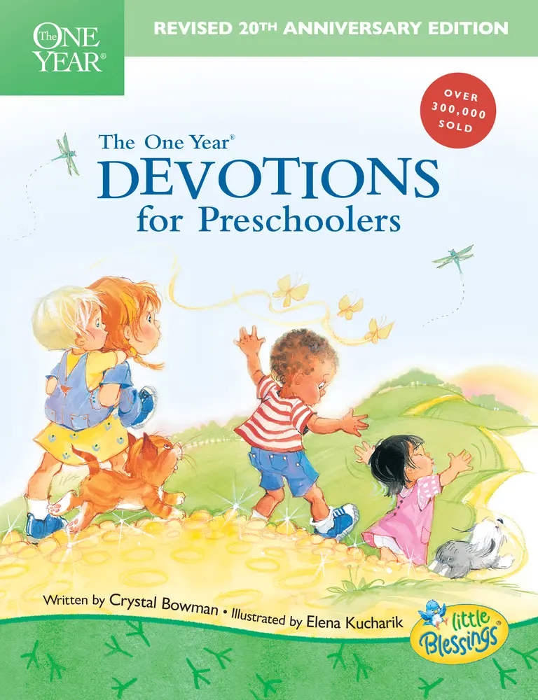 USED Book - The One Year Book of Devotions for Preschoolers by Bowman, Crystal (Hardcover) - english