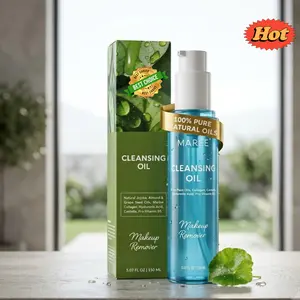 MAREE Deep Cleansing Oil for Face – Makeup Remover Oil Cleanser for Face Skincare – Centella Cleansing Oils Non-Comedogenic – Makeup Blackhead Remover – Pore Cleaner Facial Wash for Sensitive Skin
