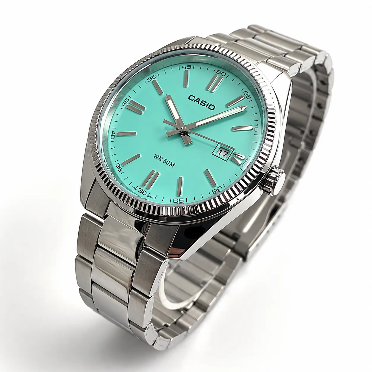 Casio Tiffany Blue MTP1302D-2A2V Fashion Couple Watch, Stylish Fashion Accessory for Daily Wear Casio Tiffany Blue MTP1302D-2A2V Fashion Couple Watch, Stylish Fashion Accessory for Daily Wear