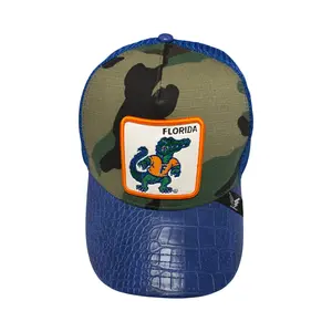 CAMOUFLAGE WAR READY REPTILE FLORIDA GATOR TRUCKER