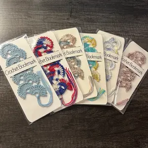 Crochet Fan Bookmarks
