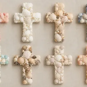 Wooden Cross Sign, Rustic Wall Decor for Home, Church or Memorial Displays