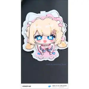 Emma Woods Gardener Anime Identity V Cosplay Weaving Hand-woven Fabric Stacks Pendant Backpack Keychain Fans Plushie Car Pendant