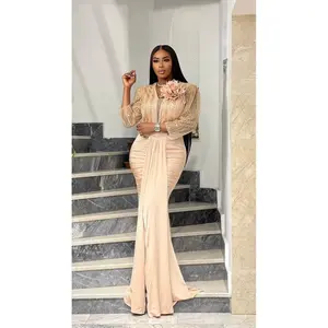 Elegant Gold Embellished Ruched Draped Maxi Dress with Detachable Flower for Engagement Ceremony Wedding Guest Anniversary Dinner Cocktail Photoshoot Anniversary Graduation Turkey Party Dresses for Women Size 12-18