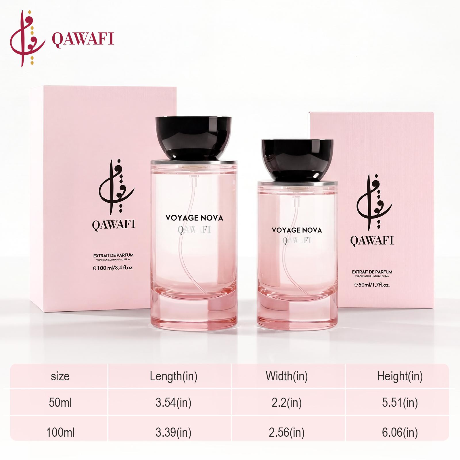 Voyage Nova | Rosey Fruity Floral | Extrait De Parfum 50ml/100ml | Long Lasting Luxury Fragrance | Daily women's perfume rose vibrant for women Summervibes Alluring