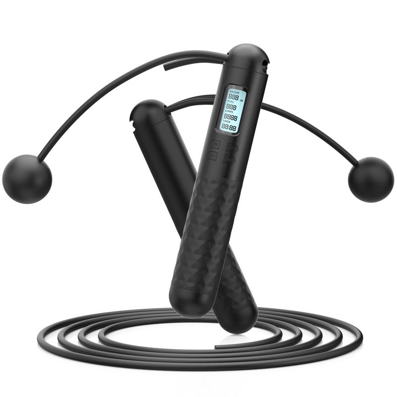 Jump Rope Expensive MOKO Cordless Jump Rope, Weighted Jump Rope with Counter, Jump Ropes ...
