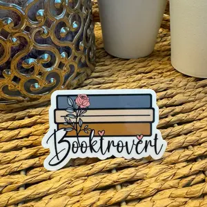 Booktrovert Sticker