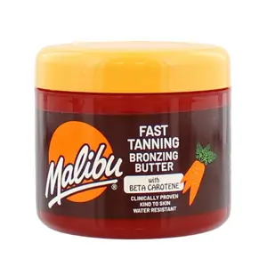 Sun Fast Tanning Gel, 10.1 Fl Oz, Deep Tan Accelerator with Carrot, Beta Carotene and Vitamin E, Tropical Coconut, Water-Resistant, for Outdoor and Sunbed Use, Made in UK