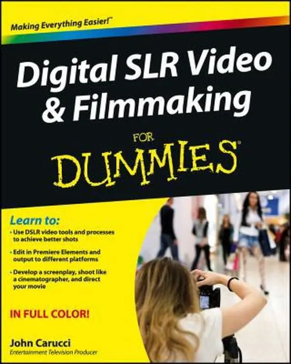 USED Book - Digital SLR Video & Filmmaking for Dummies by John Carucci (Paperback) - english