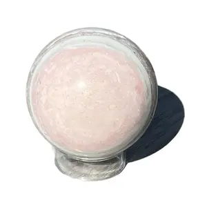 Pink Amethyst and Agate Sphere - Natural Crystal with Pink Color and Round Shape