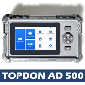 TOPDON AD500 obd2 scanner Car Code Reader Scan Tool diagnostic scanner Multilingual OBD2 with Display Portable Smart Meter Automotive Vehicle