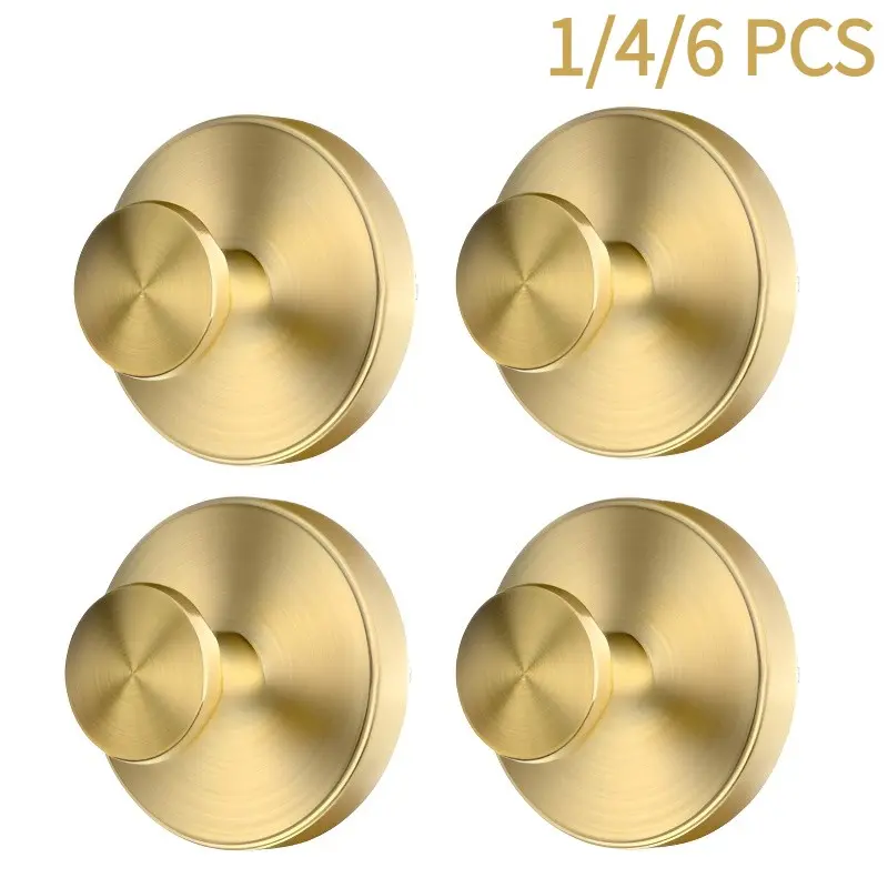 4/6PCS Suction Cup Hooks christmas gift Gadgets Kitchen home essentials  suction Hooks bathroom accessories Waterproof Reuseable for Shower Bathroom Towel Hooks Shower Hooks Holders Shower Hooks Hanging Towels Loofah Robe.
