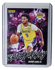 Bronny James Rookie 2024-25 Panini NBA #13 Breakaway Card Lakers 1/1355