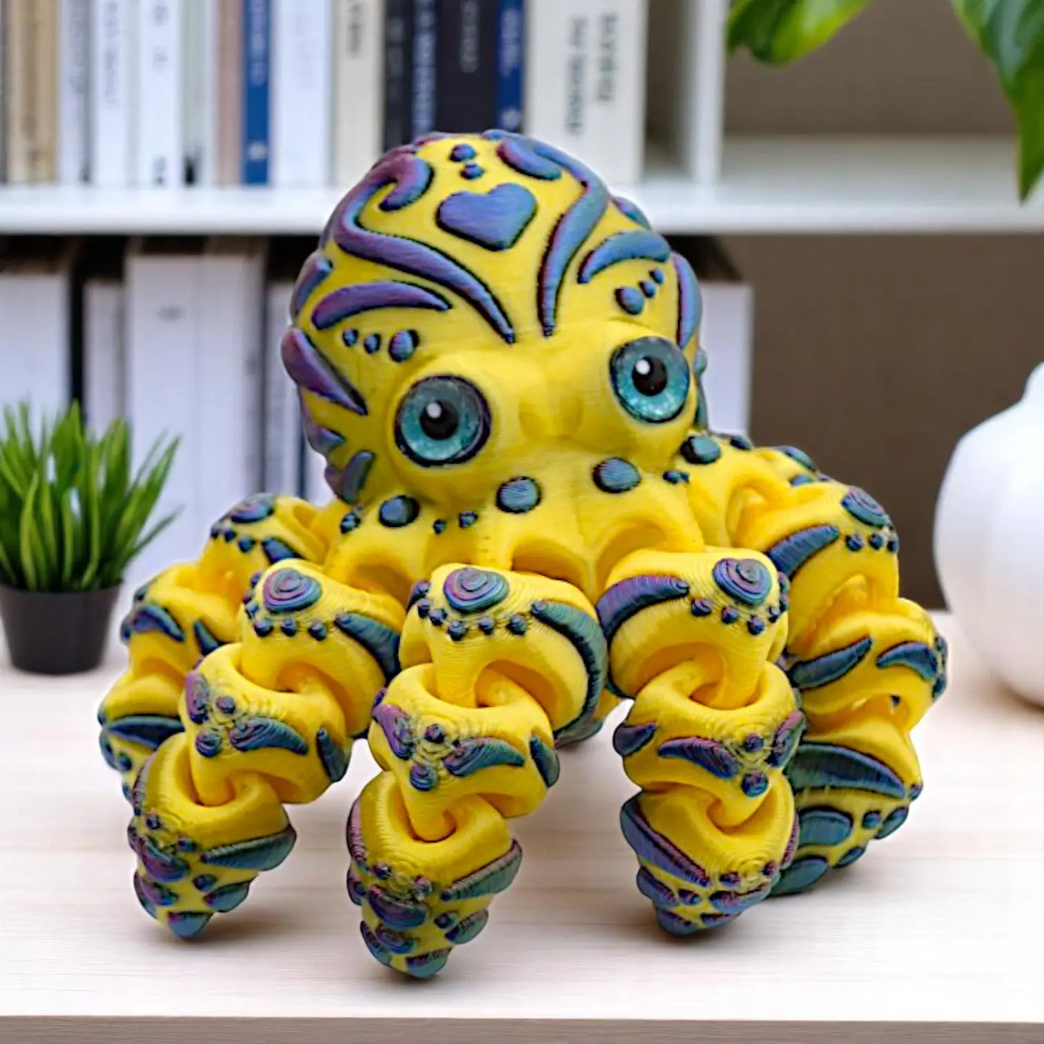 Cute Octopus Plush Ornament – Soft Decorative Octopus Doll for Home Decor, Gift & Collectible