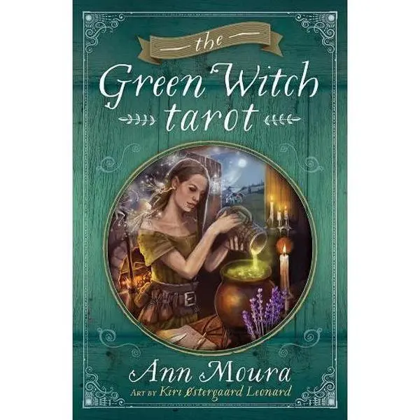 Green Witch Tarot Deck &amp; Guidebook by Ann Moura — Nature Magic Wiccan Deck
