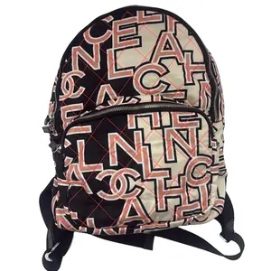 Pre-owned CHANEL nylon Backpacks Black Pink Backpack C26050539