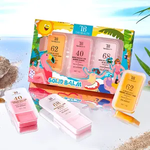 Brazilian Summer Solid Perfume Set, Fragrance Scent Perfume, Alluring Caramel & Vanilla Lightweight Scent, Long-Lasting Non-Greasy Formula, Ideal Gift for Women