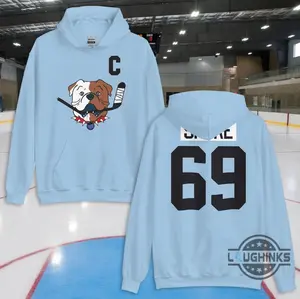 Sudbury Bulldogs Hoodie Sweatshirt T Shirt 2 Sided Greater Sudbury Blueberry Bulldogs Shoresy 69 Ice Hockey Shirts Gift