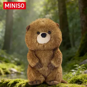 MINISO River Otter Transformation Plan Doll – Holiday Surprise Plush Toy, Cute Stuffed Figure, Birthday Gift for Friends