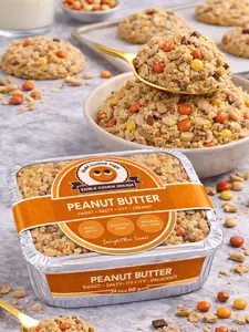 3 lbs Peanut Butter Edible Cookie Dough Snack Sweet Flavor Dessert