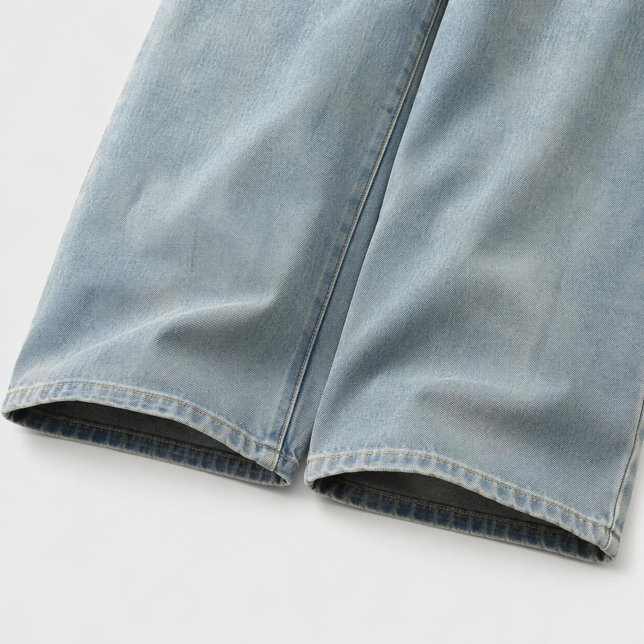 Vintage Washed Baggy Jeans for Men Women, Loose Fit Wide Leg Denim Pants, Y2K Streetwear Straight Leg Trousers, Retro Distressed Casual Jeans with Pockets, Unisex Hip Hop Skater Pants for Daily Wear, Travel, Party and Urban Outfits Everyday Wear