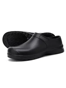 Men's Chef Shoes Rain Boots Sandals Work Shoes Non Slip Clogs Non-Slip Waterproof Comfortable Care Suitable for Garden Indoor Outdoor Kitchen Office Beach