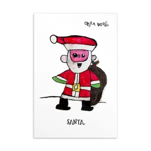 SANTA Postcard