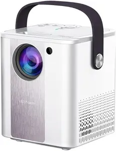D Home Small Mini Portable Projector, Mobile Phone with Screen Portable, Mini high-Definition Projector