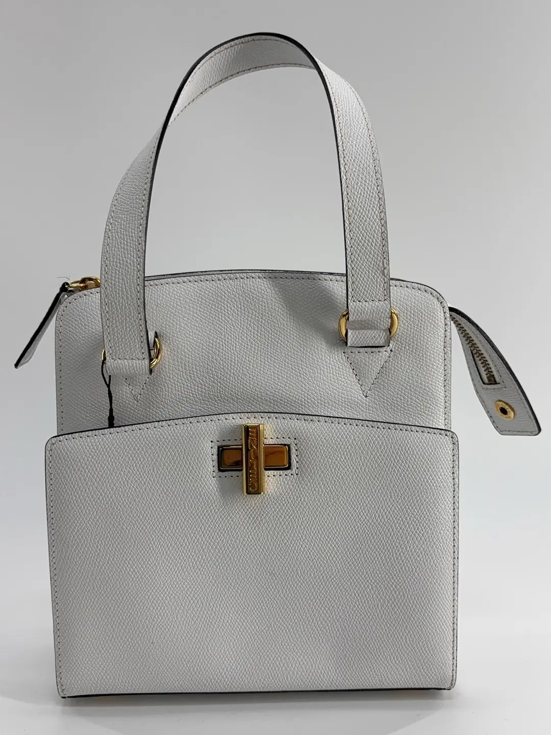 Pre-owned Celine Vintage Twist Lock Double Compartment Top Handle Handbag
