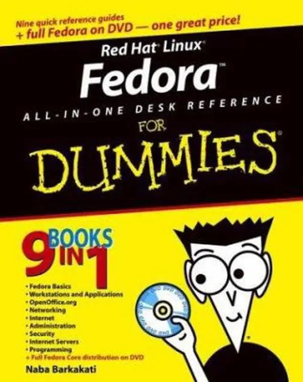 USED-Red Hat Linux Fedora All-in-One Desk Reference For Dummies by Naba Barkakati (Paperback)