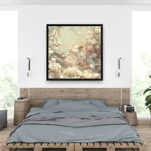 Pictorem C1FC3636VSBNZP 36x36 in. Yellow-Framed The Nest Photo Wall Art - Home Decor Poster Print, Room Accent, Thoughtful Gift
