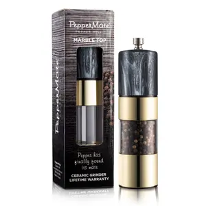PepperMate: Premium Pepper Mill (Stainless Steel)