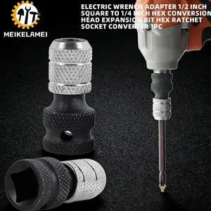 Electric Hammer Drill Converter Adapter, Electric Wrench Adapter, Impact Wrench to Electric Hammer Adapter, Drill Bit to Hammer Conversion Adapter