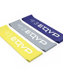 EQYP Advanced Power Loops 3-Pack — 7.5/15/20lb Resistance for Glutes, Hips & Legs