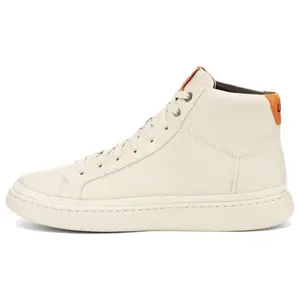Men's UGG Cali High-Top Lace-Up Sheepskin Casual Trainer Shoes - Lightweight Beige Casual Footwear, Casual Lightweight