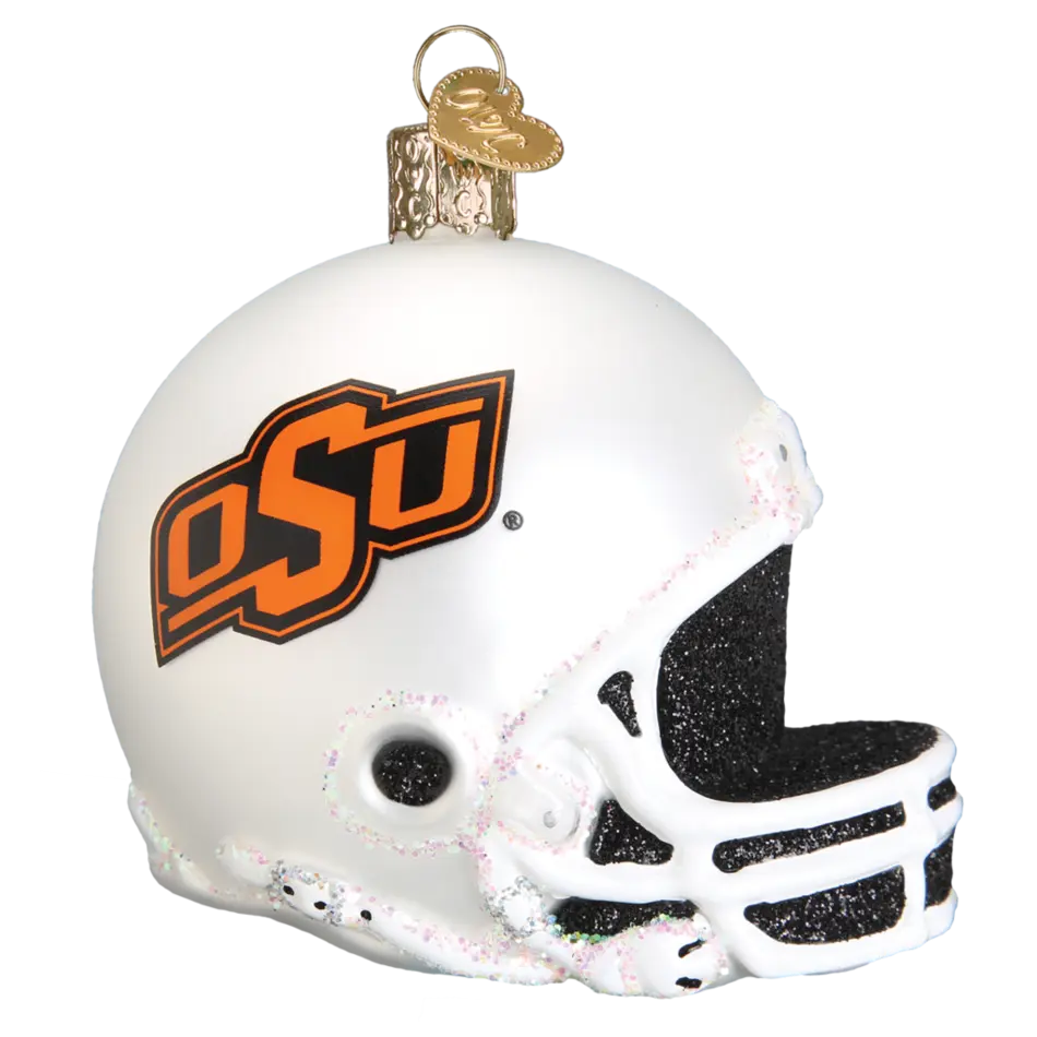 Oklahoma State Football Helmet 60517 Old World Christmas Ornament