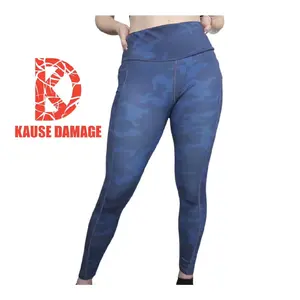 Kause Damage Leggings With Secured Pockets