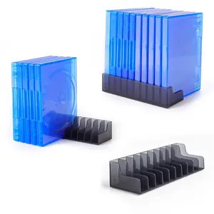 Game Disc Storage Rack, Game Disc Holder, CD Storage Rack, Console Accessories for PS4/Slim/Pro, Gaming Console Accessories