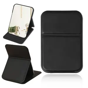 Portable Foldable Makeup Mirror, Adjustable Mini Mirror, Foldable Mirror for Dormitory & Office, Travel Hand Mirrors, Makeup Tools for Women & Girls, Travel Makeup Mirror, Trifold Mirror