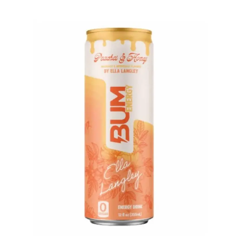 BUM Sugar-Free Energy Drink, 6 and 12 PACK - Lightly Carbonated & No Artificial Colors, Natural Caffeine & Citicoline for Energy & Focus, Brain Boost & Workout Sports Beverage - 12 oz, Pack of 12 and 6 with Bum Energy