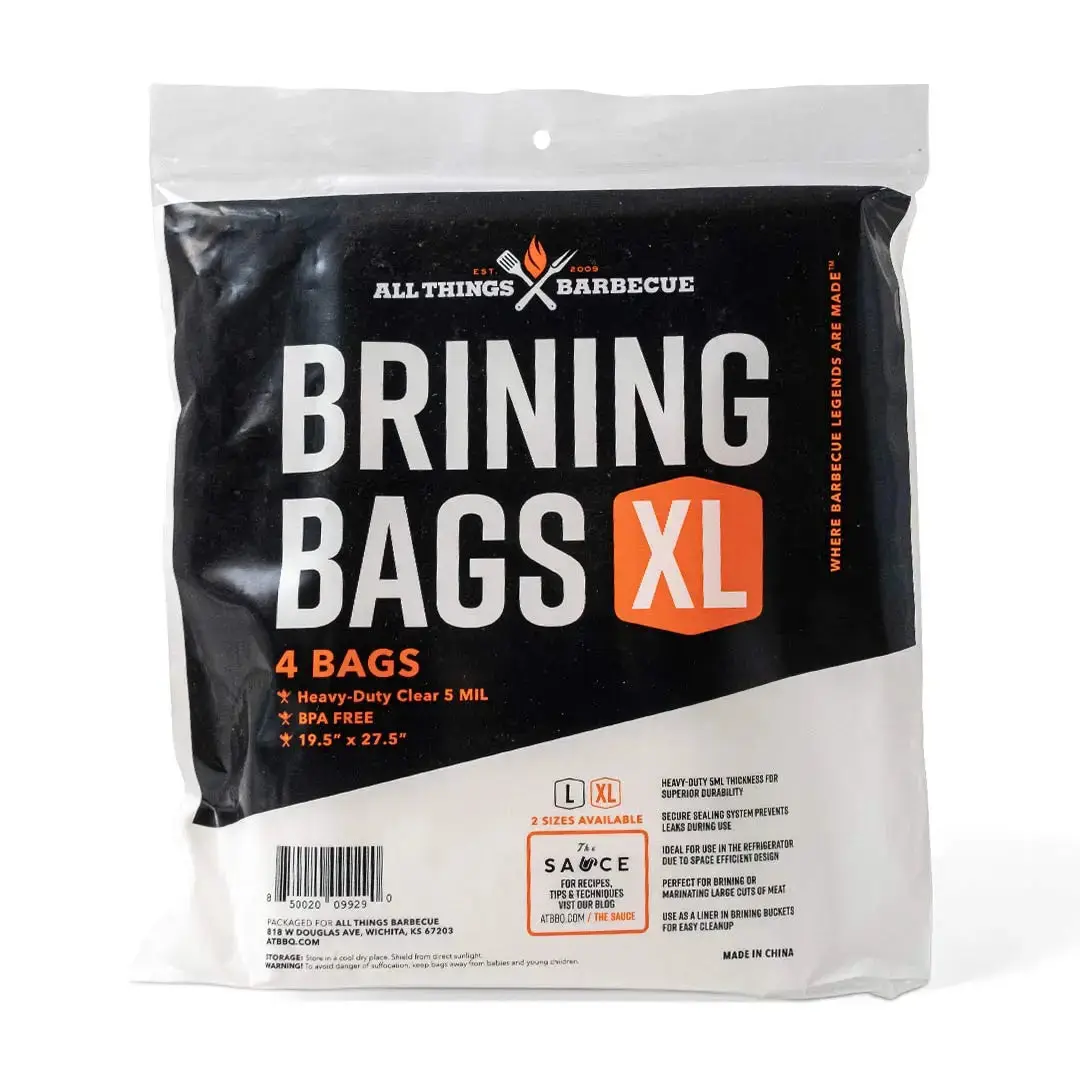 ATBBQ Premium Meat Brining Bags for BBQ